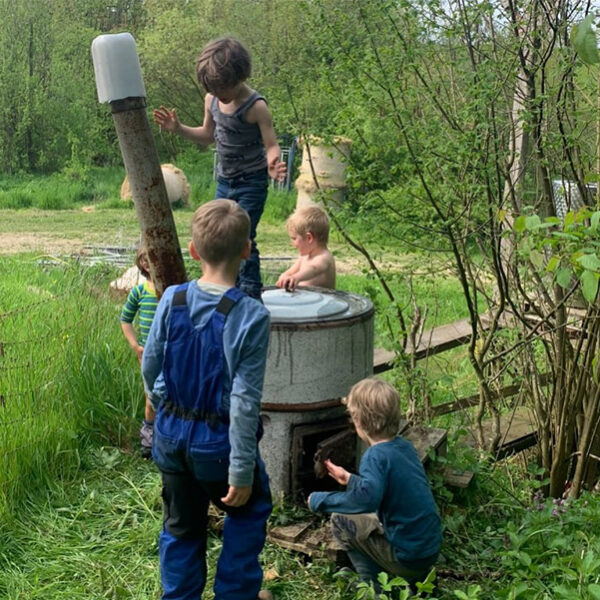 Besuch vom Waldkindergarten